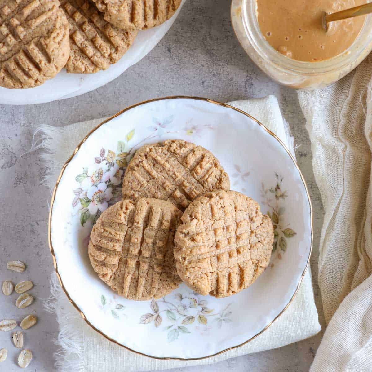 Delicious & Gluten-Free: Cakey Protein Peanut Butter Cookies